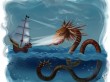 Piraci walczą z wężem morskim. Rozdział 3